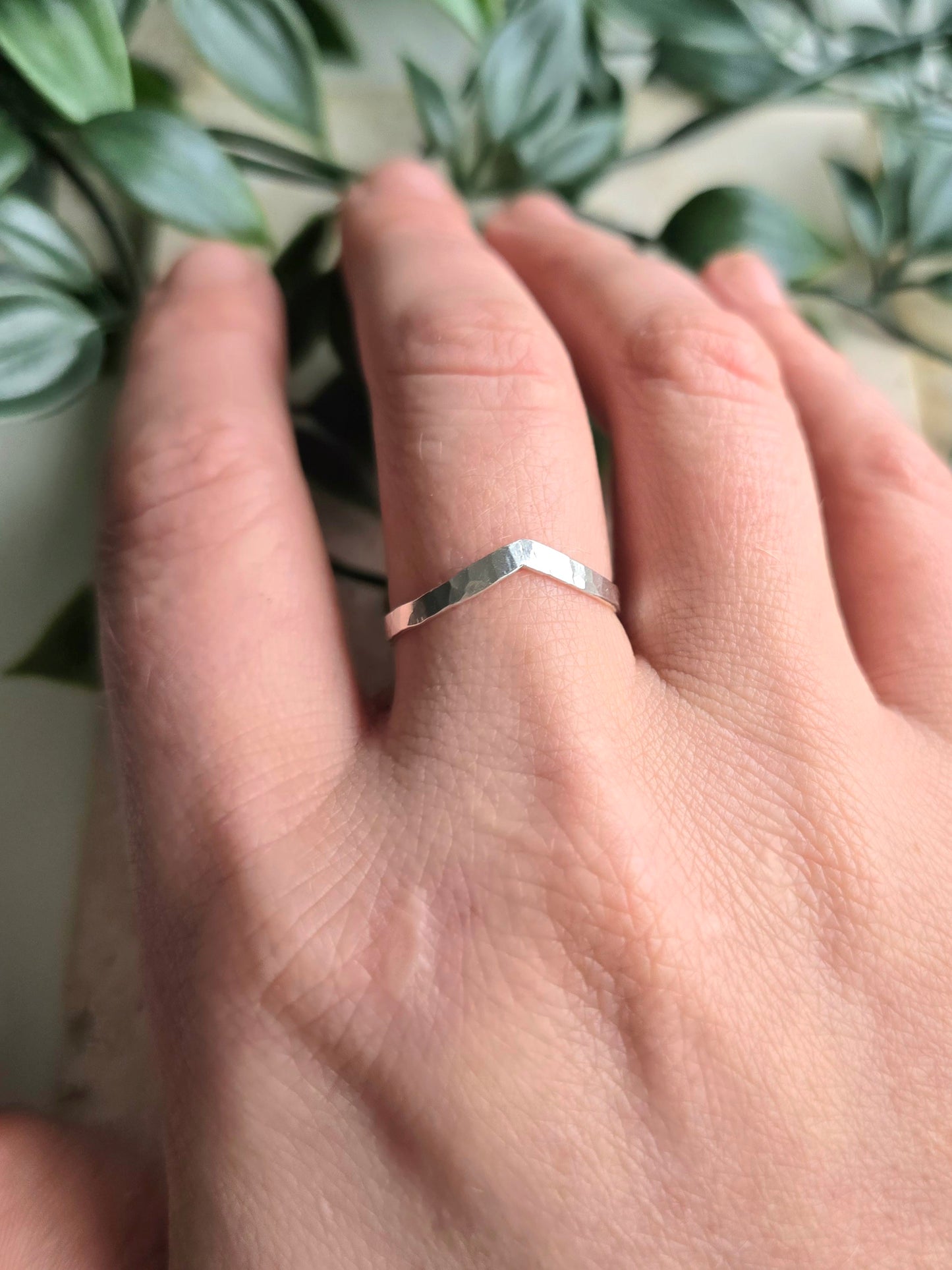 Low Tide Ring | Silver Stacking Ring