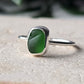 Green Sea Glass Ring N