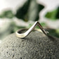 High Tide Silver Ring Band