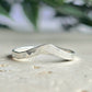 Low Tide Ring | Silver Stacking Ring