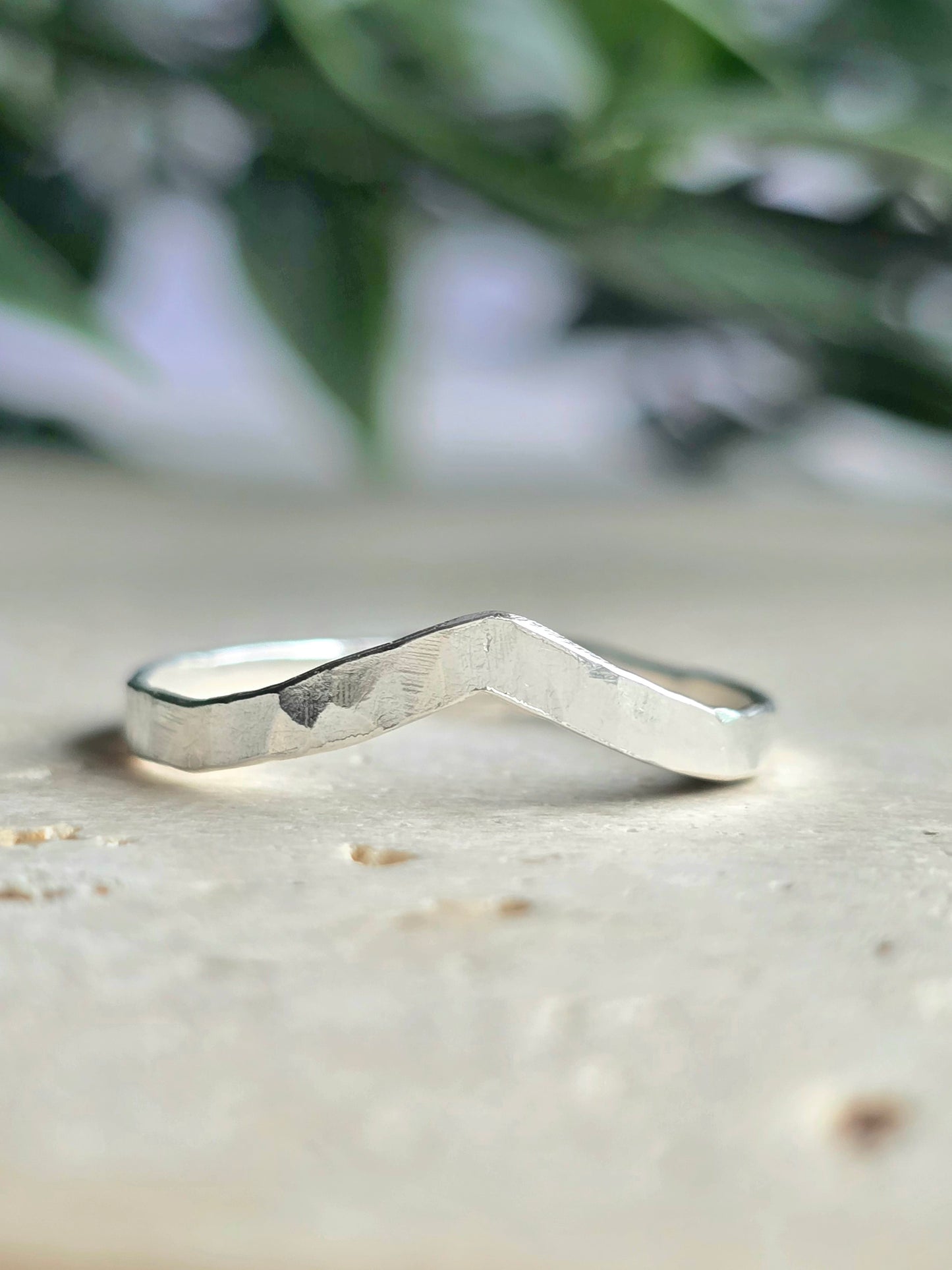 Low Tide Ring | Silver Stacking Ring